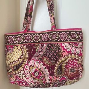 Very Berry Paisley Small Tote Bag